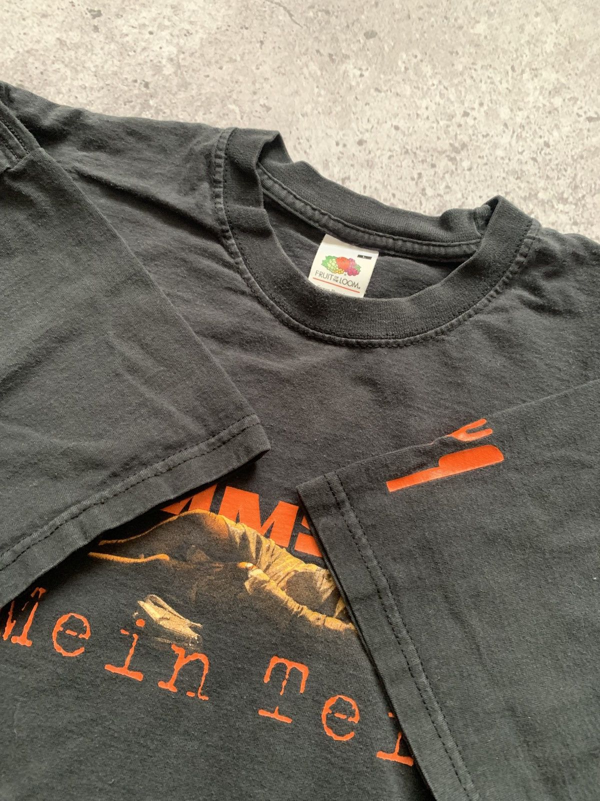 Band Tees 🔥VINTAGE 00’s RAMMSTEIN MEIN TEIL T-SHIRT TEE Size US L / EU 52-54 / 3 - 10 Thumbnail