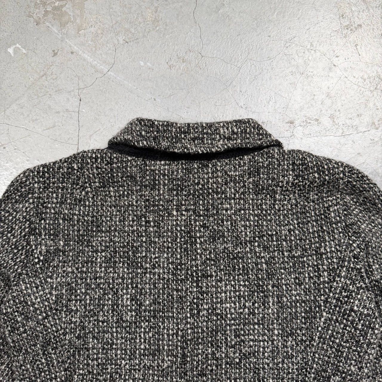 Max Mara 'S Max Mara "Design For Easy Living" Tweed Wool Jacket Size S / US 4 / IT 40 - 7 Thumbnail