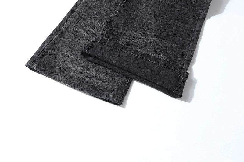 Jean High street American style Vibe pleated flared jeans for men Size US 32 / EU 48 - 6 Thumbnail