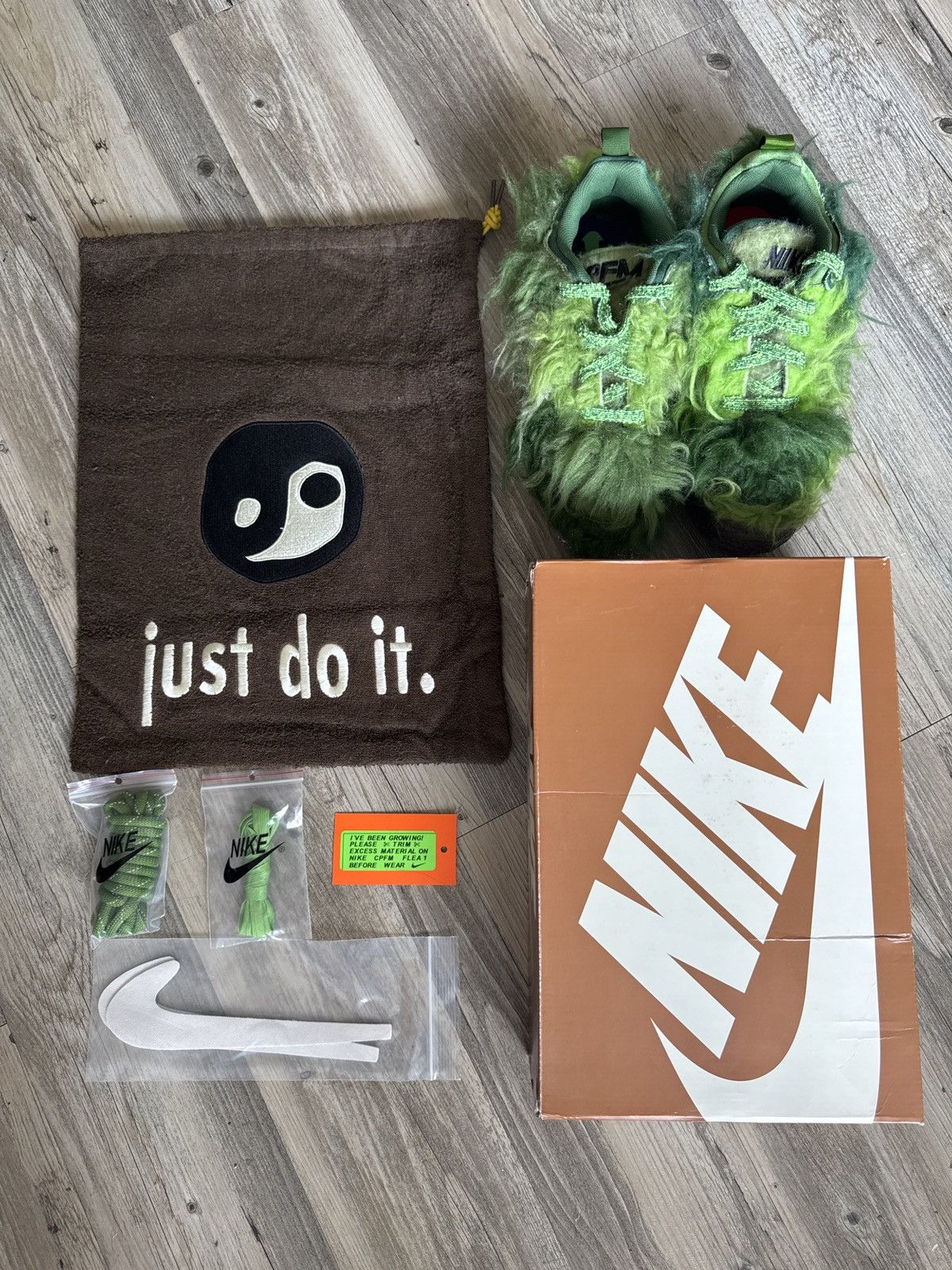 Cactus Plant Flea Market × Nike Nike CPFM Flea 1 Forest Green Size US 10.5 / EU 43-44 - 1 Thumbnail