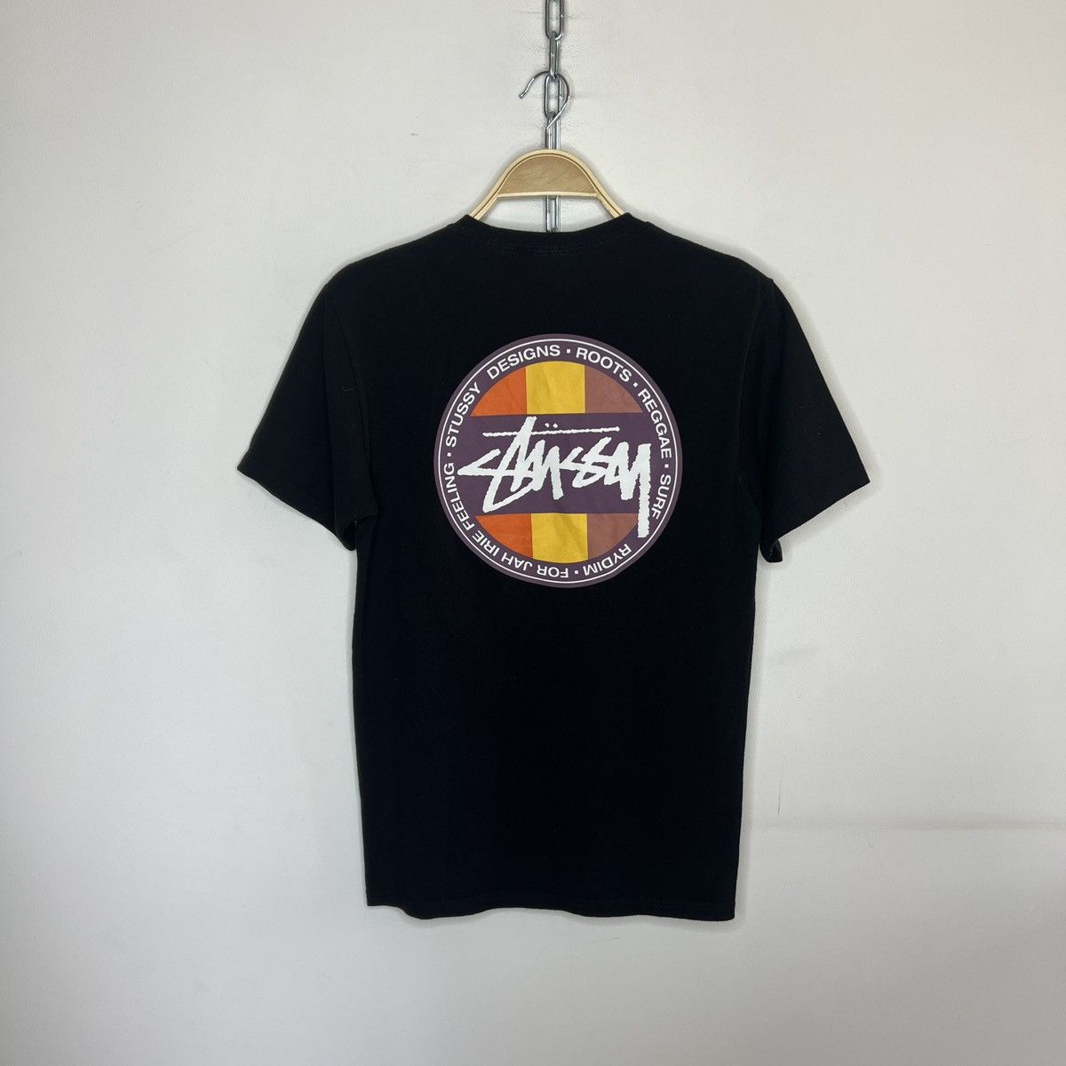 Stussy 00s Stussy Vintage Surf Big Logo T-shirt Y2K Size US S / EU 44-46 / 1 - 1 Thumbnail