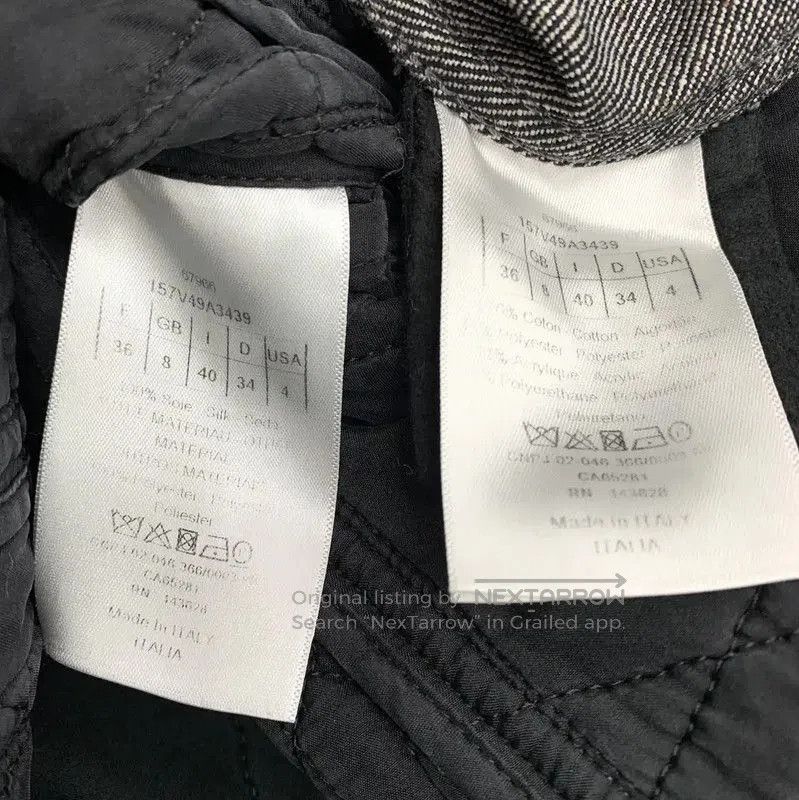 Dior Dior Gray Cotton Women's Jacket XS Size . Size XS / US 0-2 / IT 36-38 - 6 Thumbnail