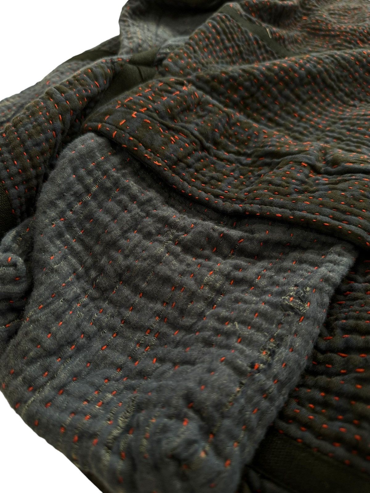 Greg Lauren 1/1 Sample Kantha Boro Modern Flight Jacket Size US L / EU 52-54 / 3 - 10 Thumbnail