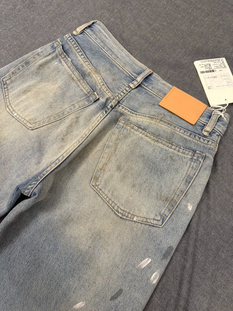 Acne Studios Acne Studios Blue splashed ink jeans Size 24" / US 00 / IT 34 - 7 Thumbnail
