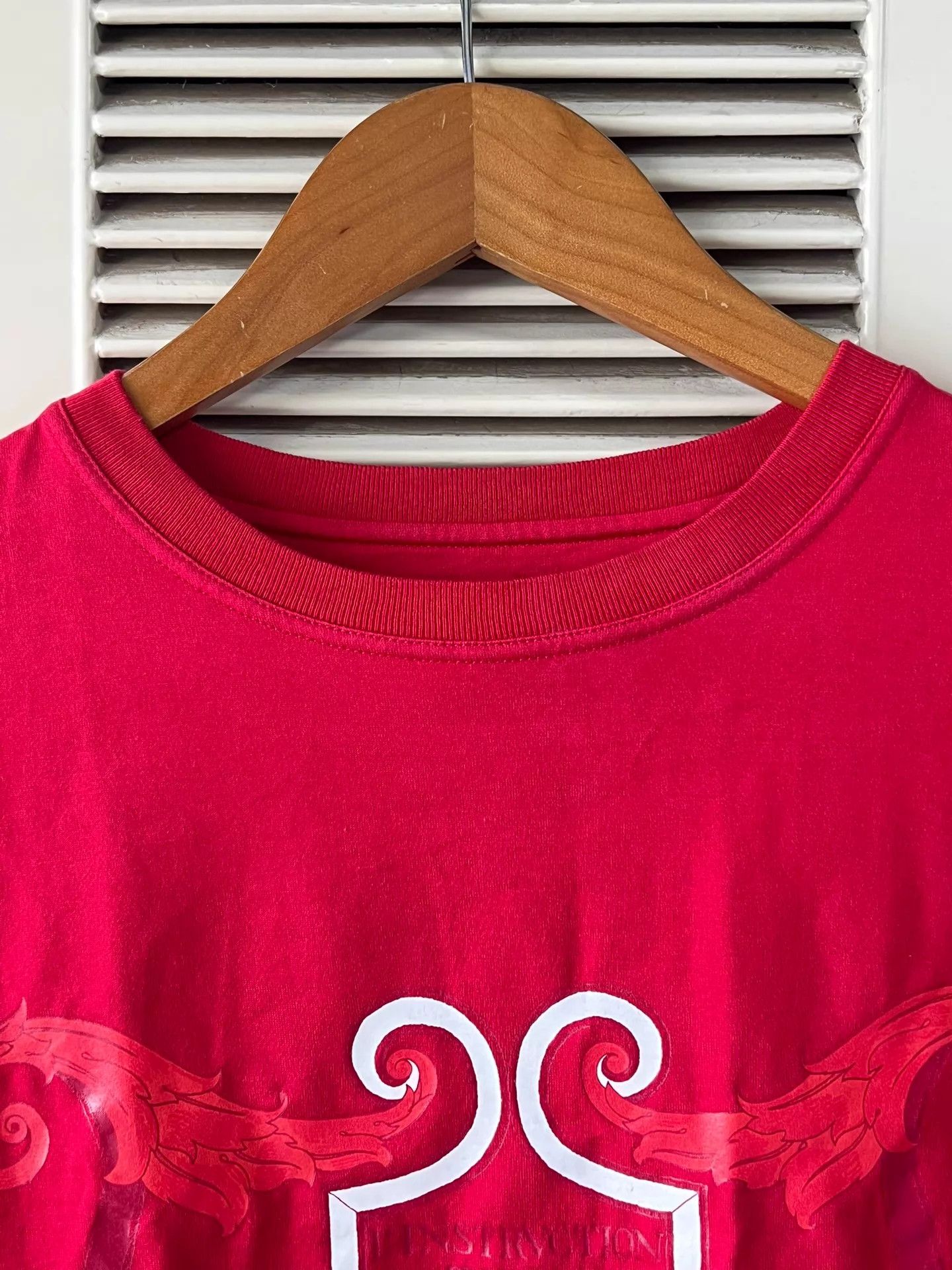 Hermes Hermès Women's Red Music Note Wing 34 Short-Sleeve T-shirt Size XS / US 0-2 / IT 36-38 - 3 Thumbnail