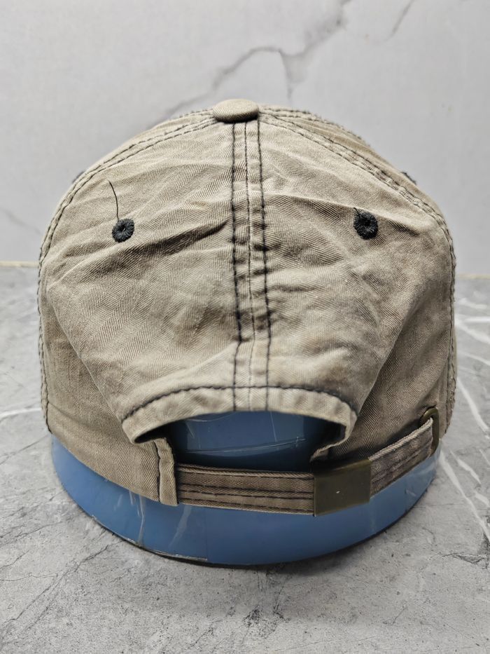 Japanese Brand Vintage Denimdungree Distressed Style Cap Hat Size ONE SIZE - 4 Thumbnail