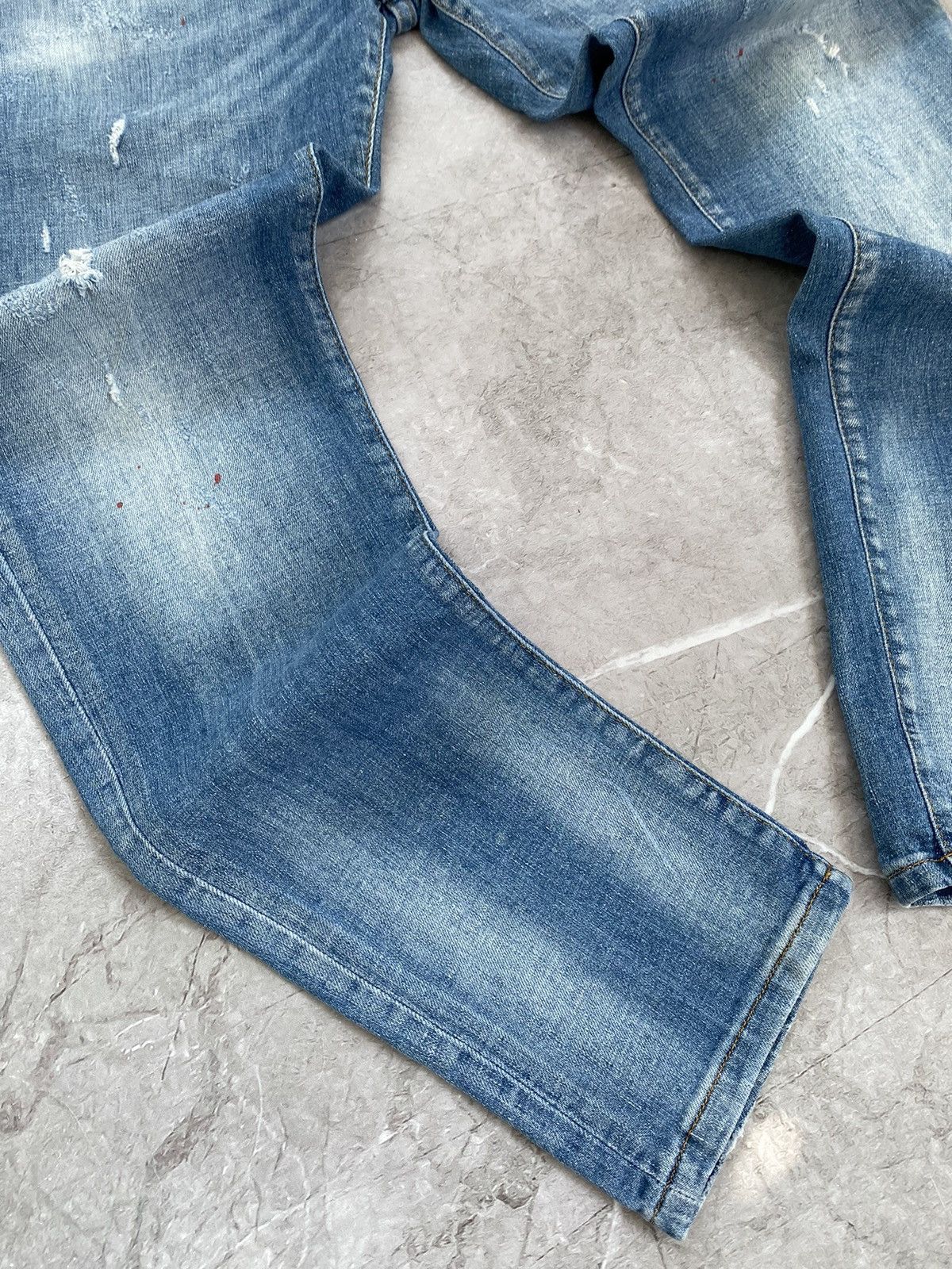 Dsquared2 Dsquared2 Jeans Distressed Slim Jean Paint Splatter Italy Size US 32 / EU 48 - 13 Thumbnail