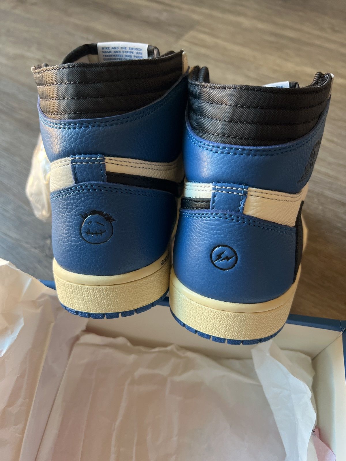 Jordan Brand Jordan 1 High Travis Scott x Fragment SP Size US 8.5 / EU 41-42 - 6 Thumbnail