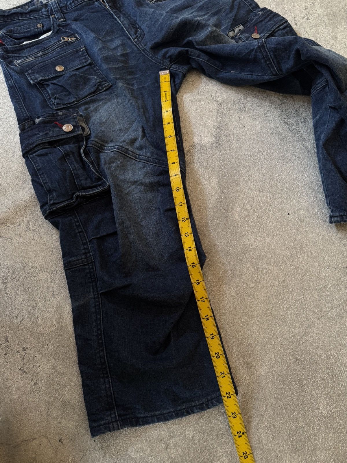 Hysteric Glamour Y2k Lyric Cargo Short Jeans Size US 33 - 10 Thumbnail