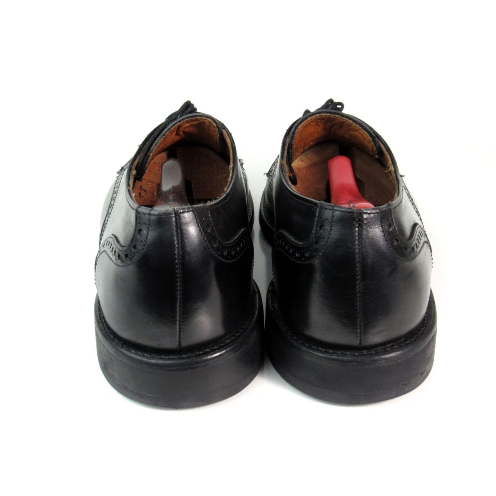 Allen Edmonds Allen Edmonds Bentley Mens Lace-Up Leather Black Cap-Toe Oxford Size 10.5D Size US 10 / EU 43 - 3 Thumbnail