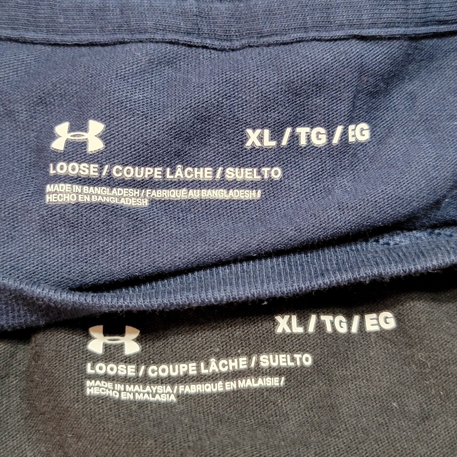 Under Armour Set of 2 Under Armour Unisex Tees: w/ Graphics & Dri-Fit -XL Size US XL / EU 56 / 4 - 8 Thumbnail