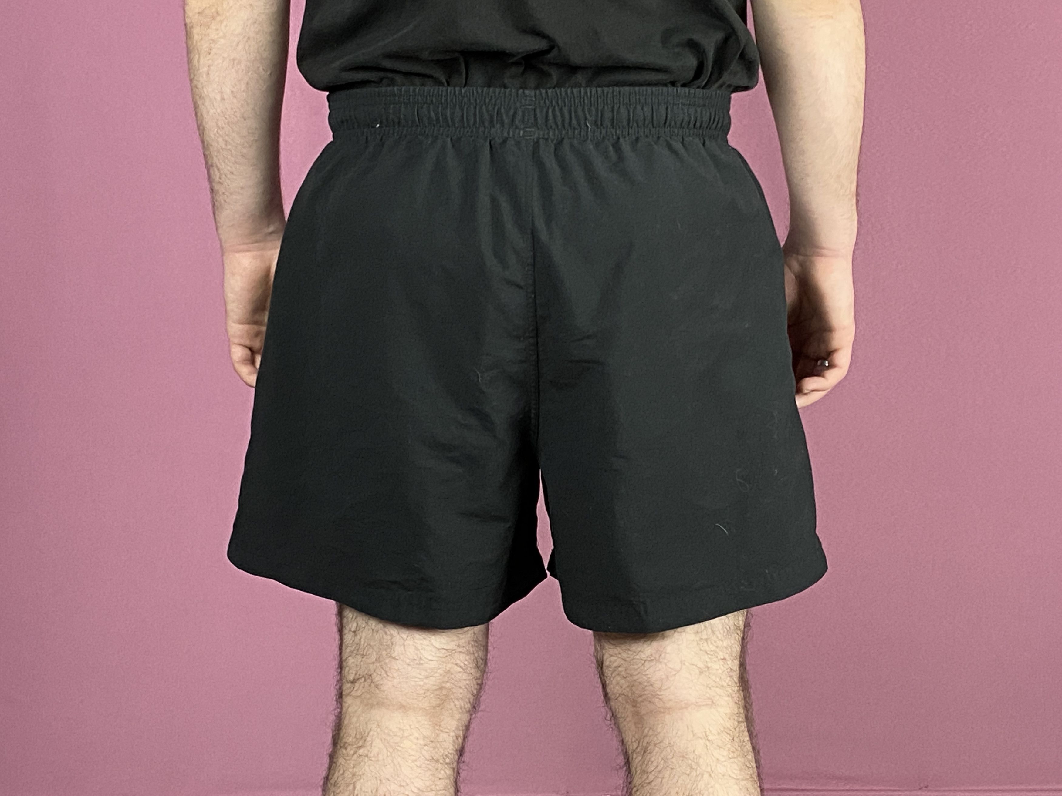 Adidas × Vintage 90s Adidas Vintage Men's Track Shorts - Size Gb 36 F 46 Size US 30 / EU 46 - 4 Thumbnail