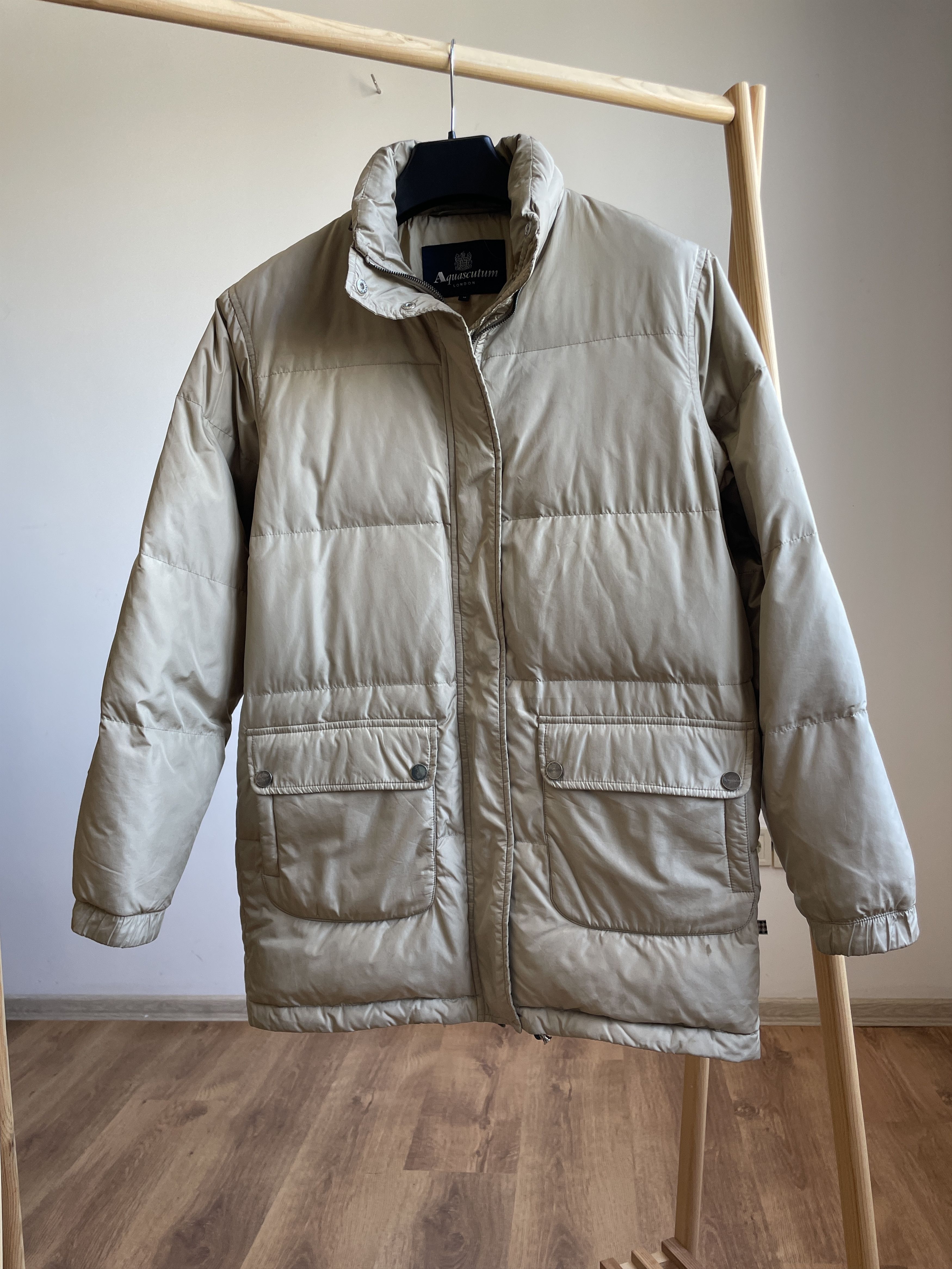 Aquascutum Aquascutum Womens Vintage Puffer Down Jacket Size M Size M / US 6-8 / IT 42-44 - 1 Thumbnail