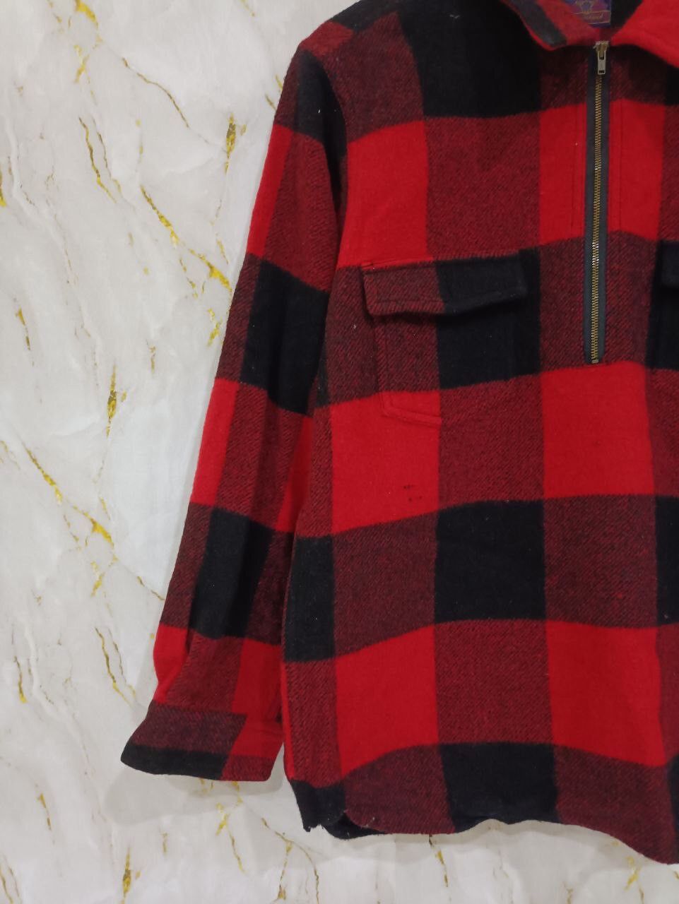 Flannel × Vintage Vintage Red plaid Buffalo Jacket Size US M / EU 48-50 / 2 - 5 Thumbnail