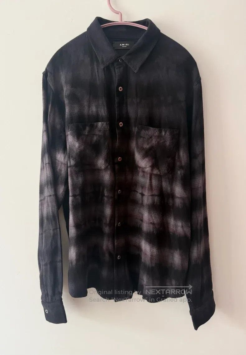 Amiri Amiri Multilayered Purple Ombre Shirt Size US M / EU 48-50 / 2 - 1 Thumbnail
