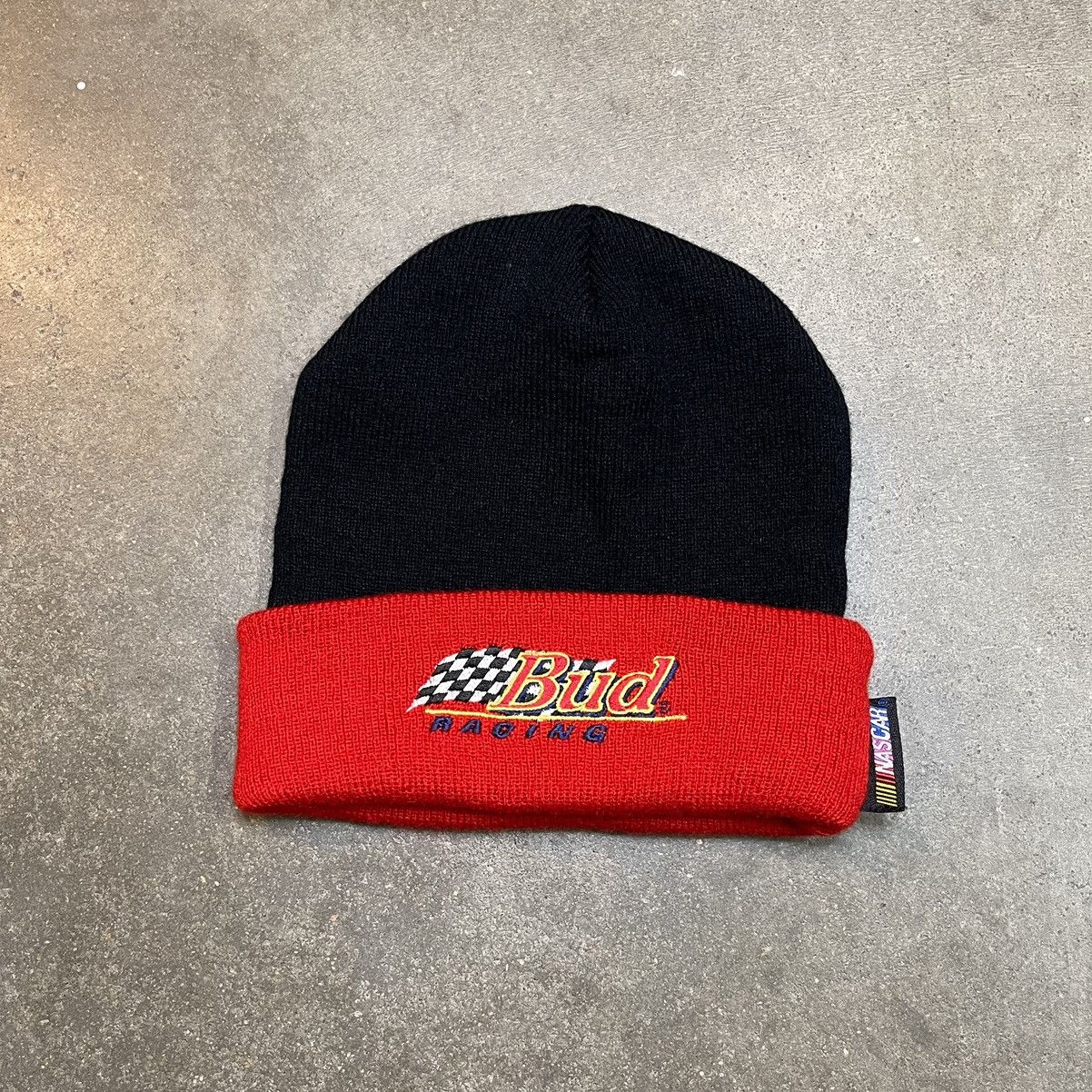 NASCAR Y2K NASCAR Racing Knit Beanie Size ONE SIZE - 1 Thumbnail
