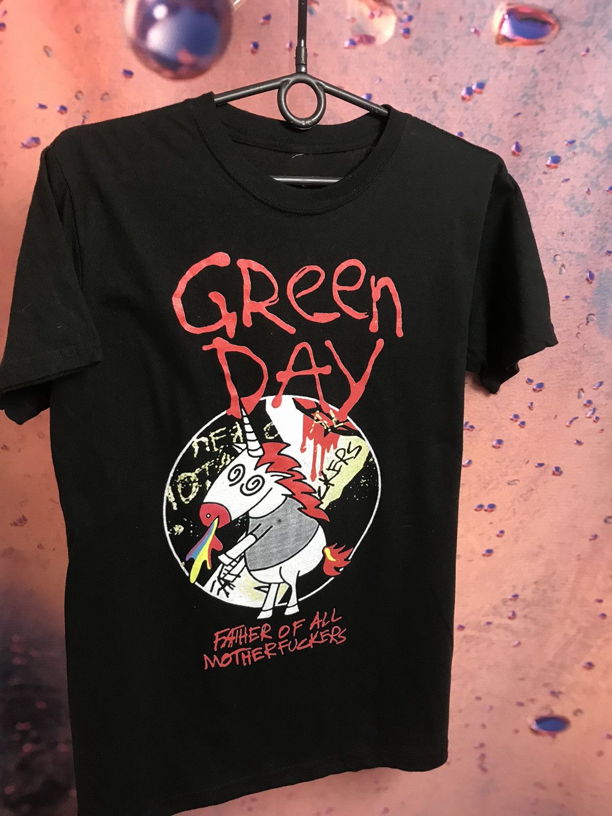 Band Tees × Vintage Vintage Green Day Father of All Motherfuckers band rock tee Size US S / EU 44-46 / 1 - 2 Thumbnail
