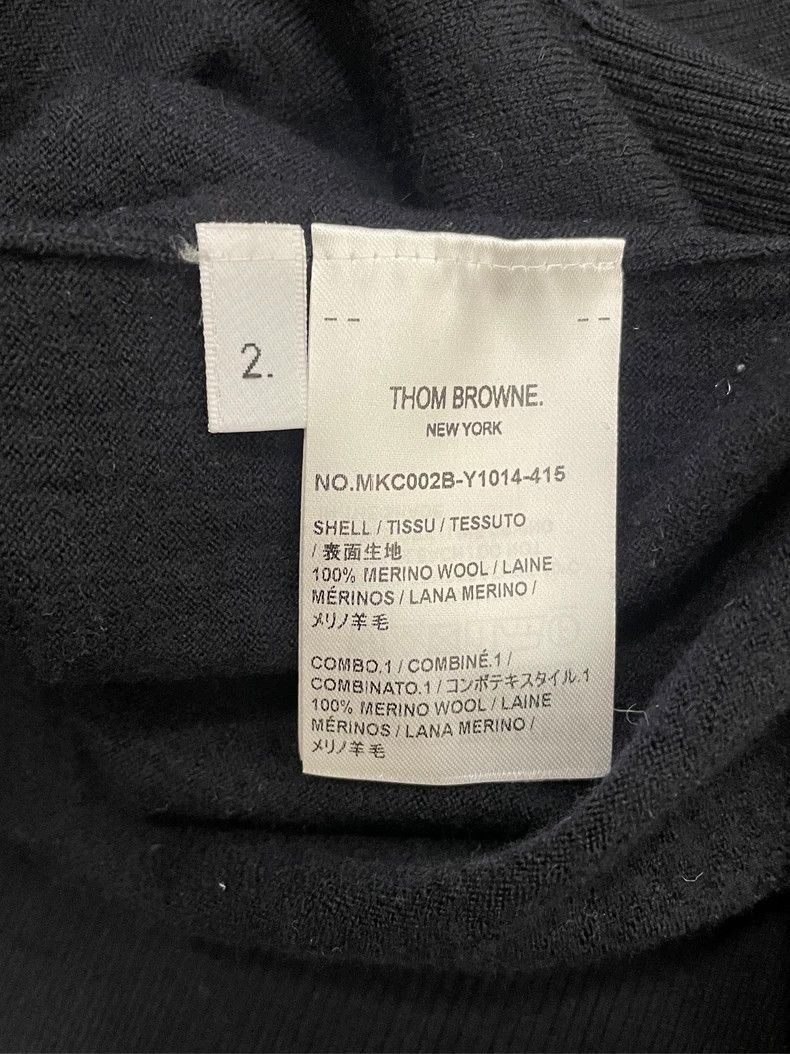 Thom Browne Thom Browne Blue sweater Size US M / EU 48-50 / 2 - 6 Thumbnail