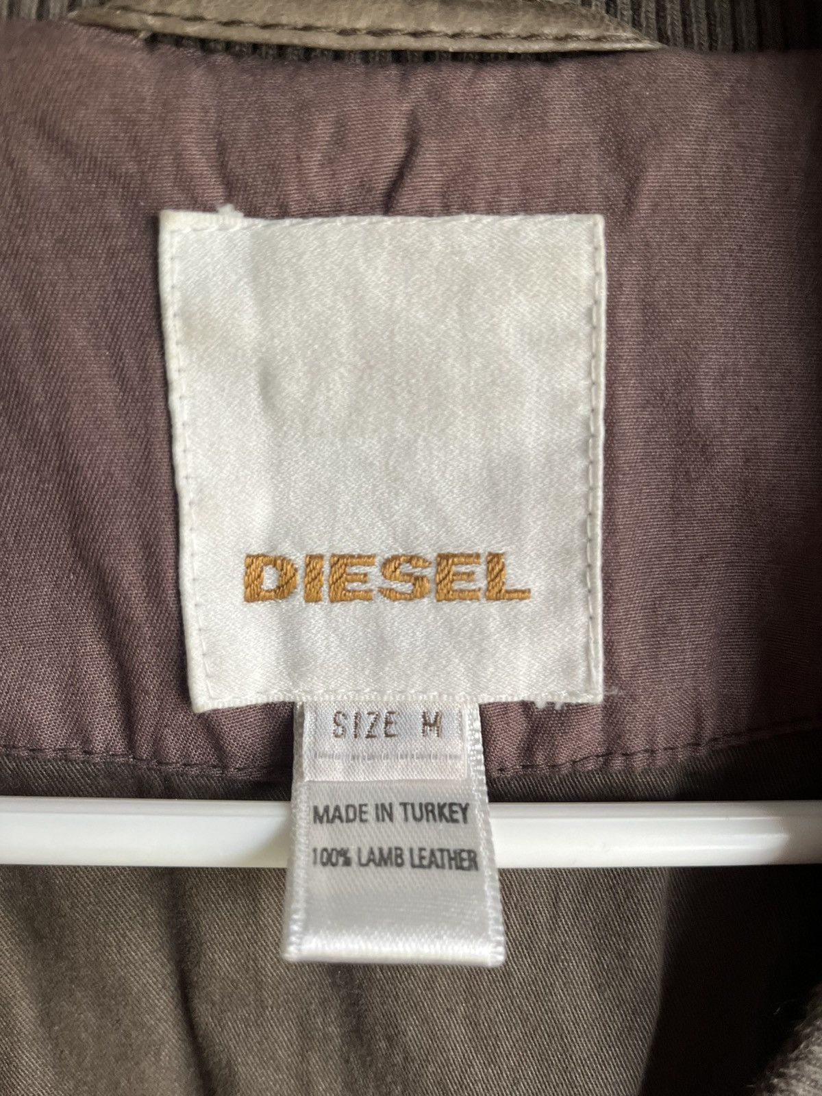 Diesel Vintage Diesel lamb leather jacket Size US M / EU 48-50 / 2 - 5 Thumbnail