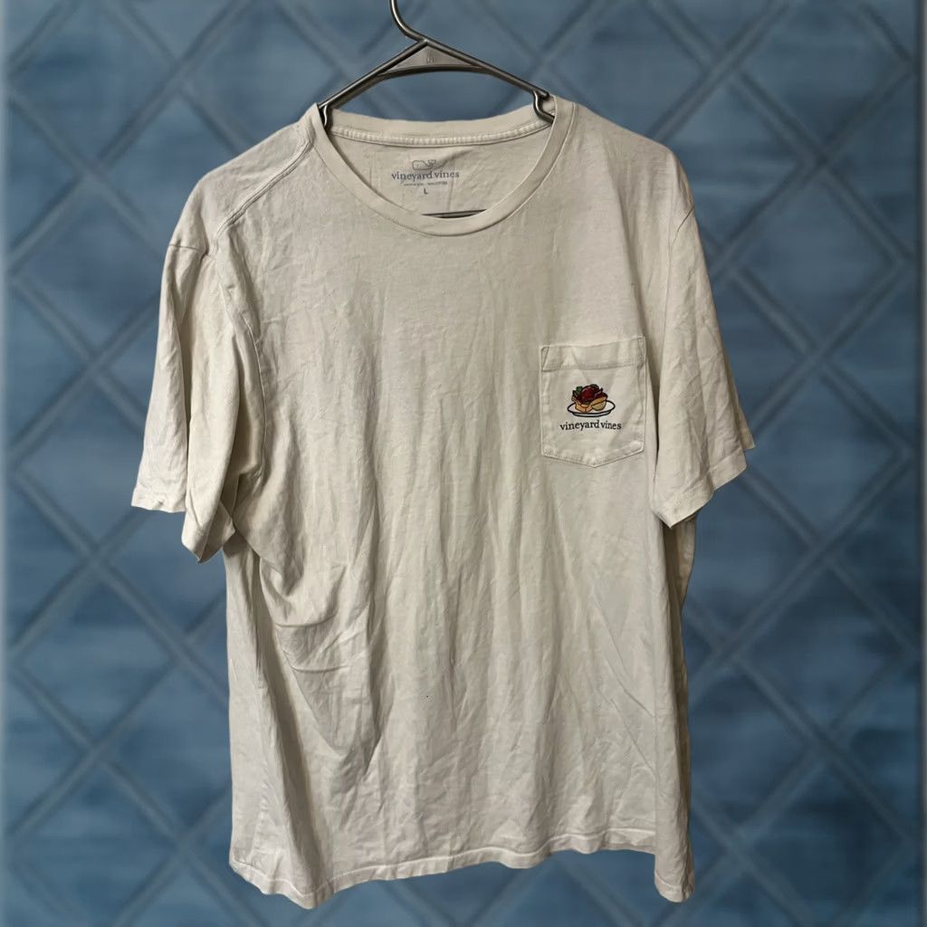Vineyard Vines Vineyard Vines T-Shirt Lobster Roll Whale Pocket Tee White Men's L Shirt Size US L / EU 52-54 / 3 - 1 Thumbnail