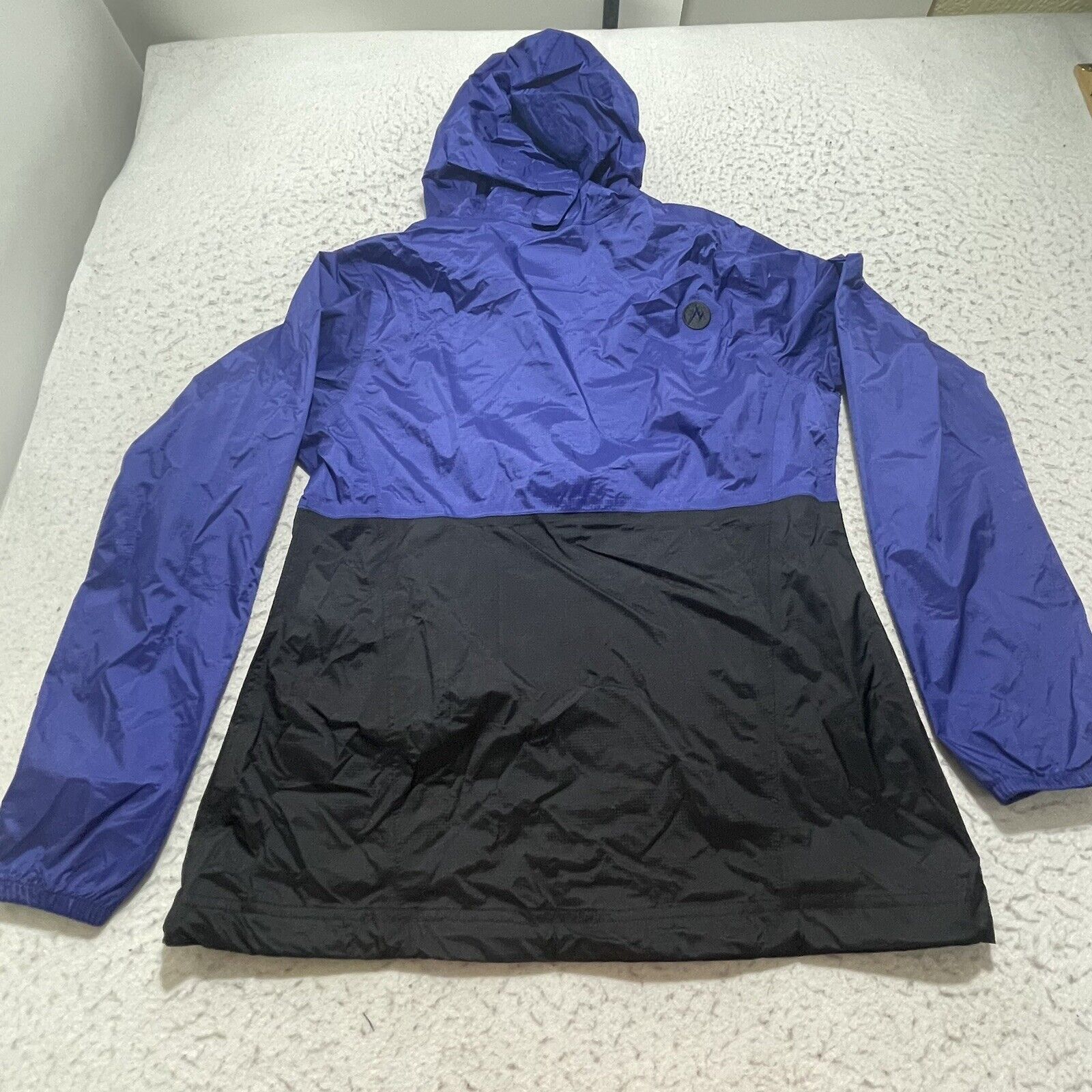 Marmot Marmot PreCip Eco Anorak 1/2 Zip Hooded Windbreaker Jacket Size XS / US 0-2 / IT 36-38 - 10 Thumbnail