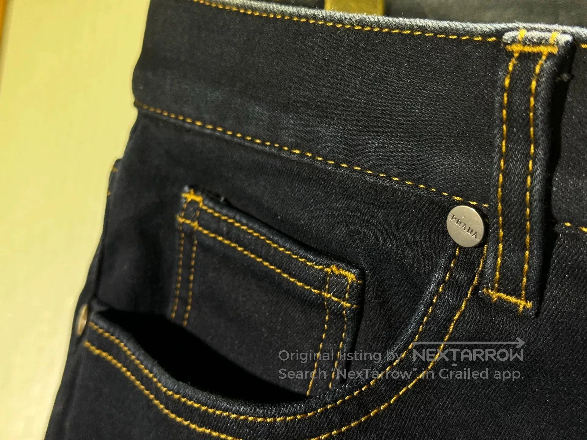 Prada Prada Men's Winter Fleece Jeans. Size US 33 - 5 Thumbnail