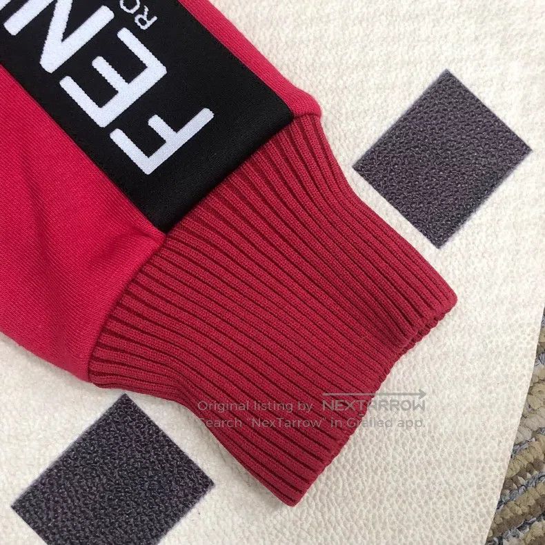 Fendi Fendi Red Side Logo Striped Jacket Size XS / US 0-2 / IT 36-38 - 4 Thumbnail