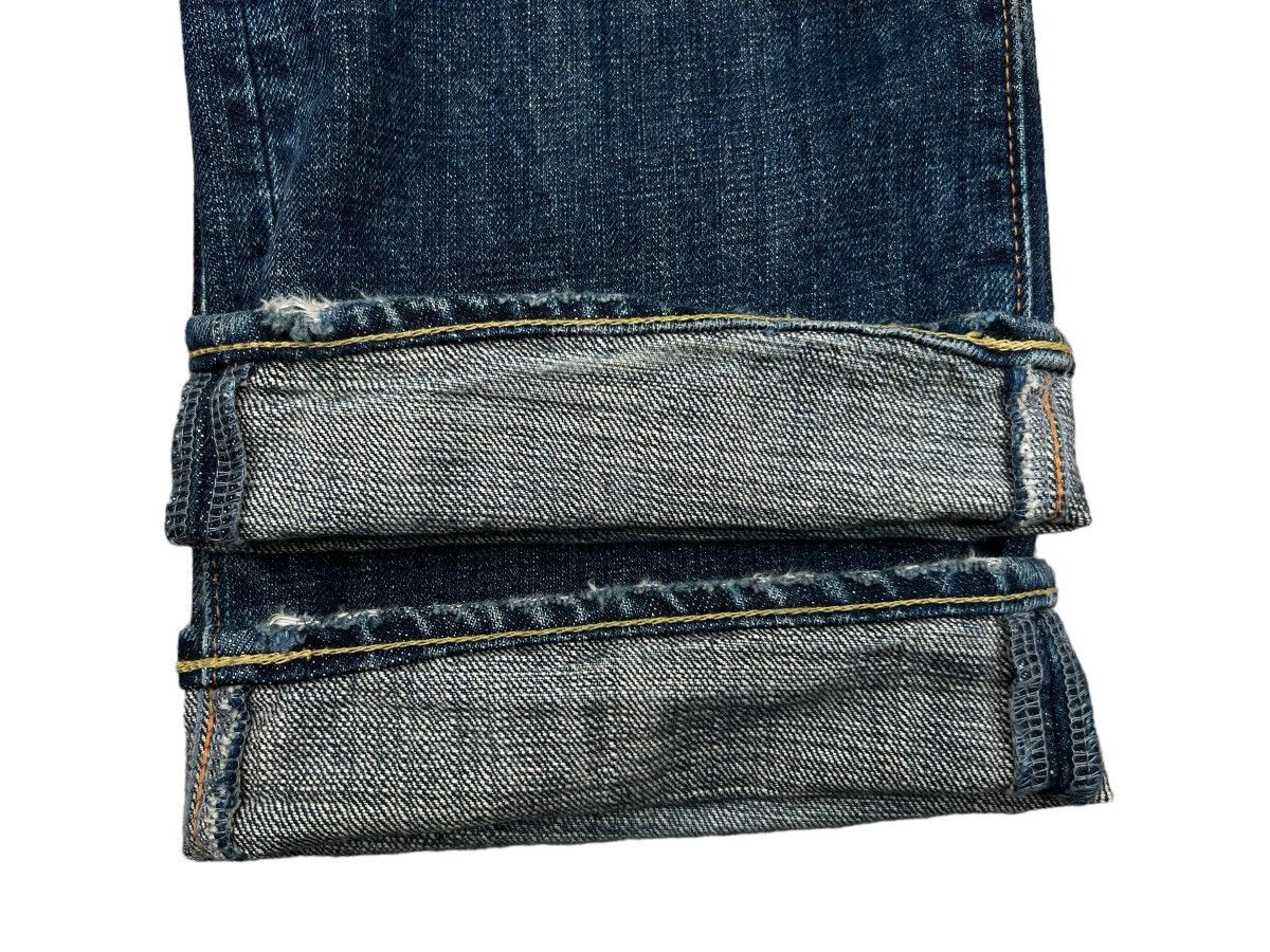 Eternal Pivk💥Eternal Japan Distressed Lowrise Denim Jeans 33x33 Size 33" - 7 Thumbnail