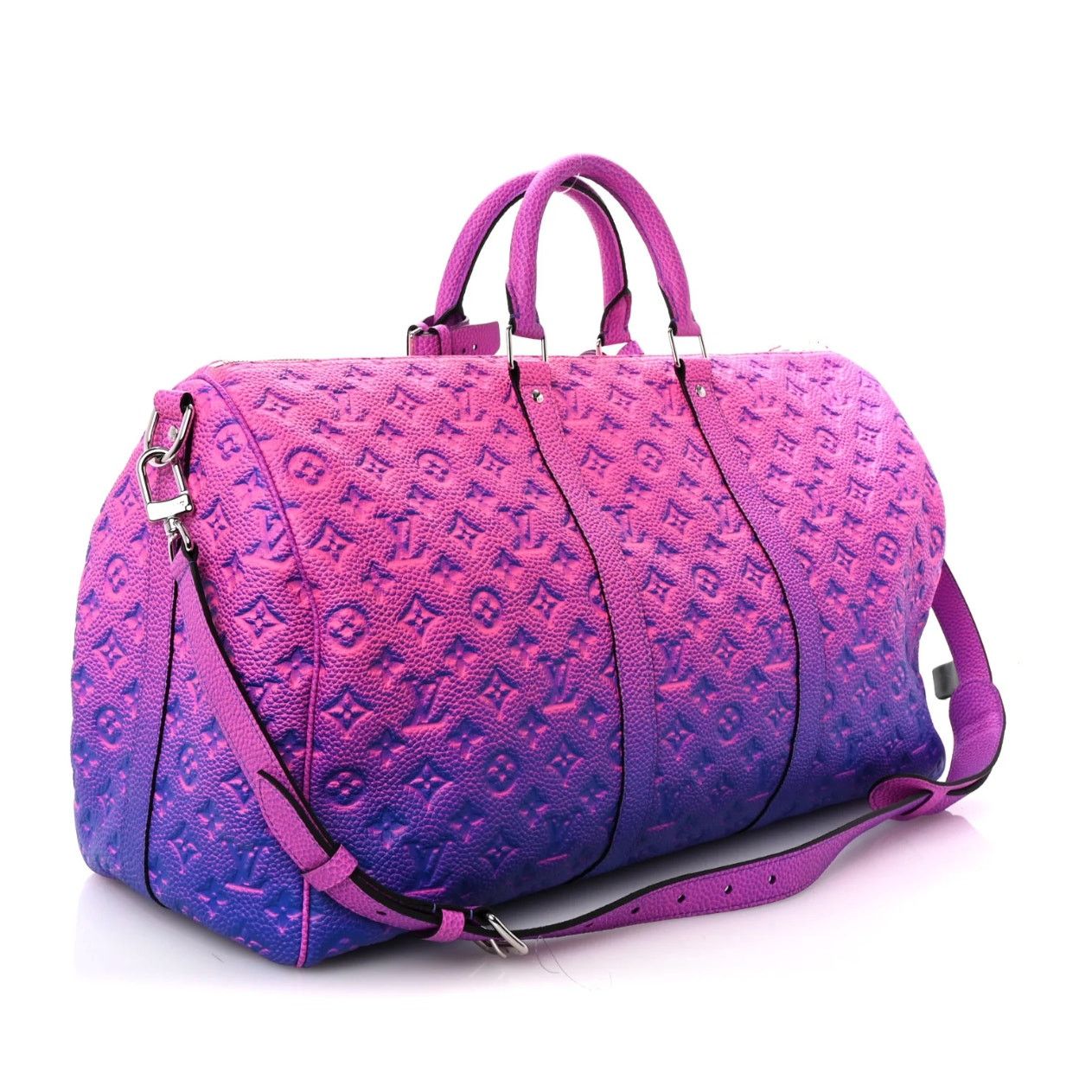 Louis Vuitton NWOT Keepall Bandouliere 50 Taurillon Illusion Virgil Abloh Size ONE SIZE - 1 Thumbnail