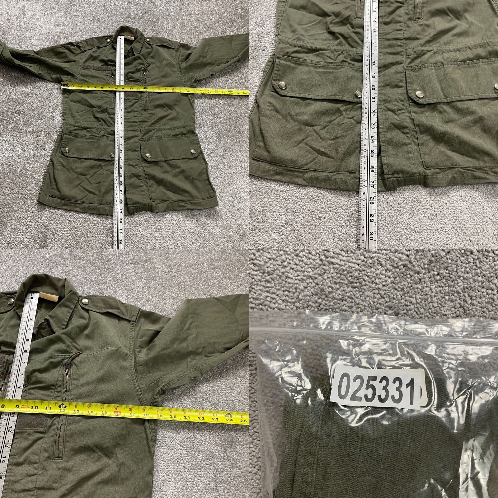 Vintage 88 Military Jacket Womens Medium Army Green Parka Button Down Outdoor Hunting Jacket Size M / US 6-8 / IT 42-44 - 8 Thumbnail