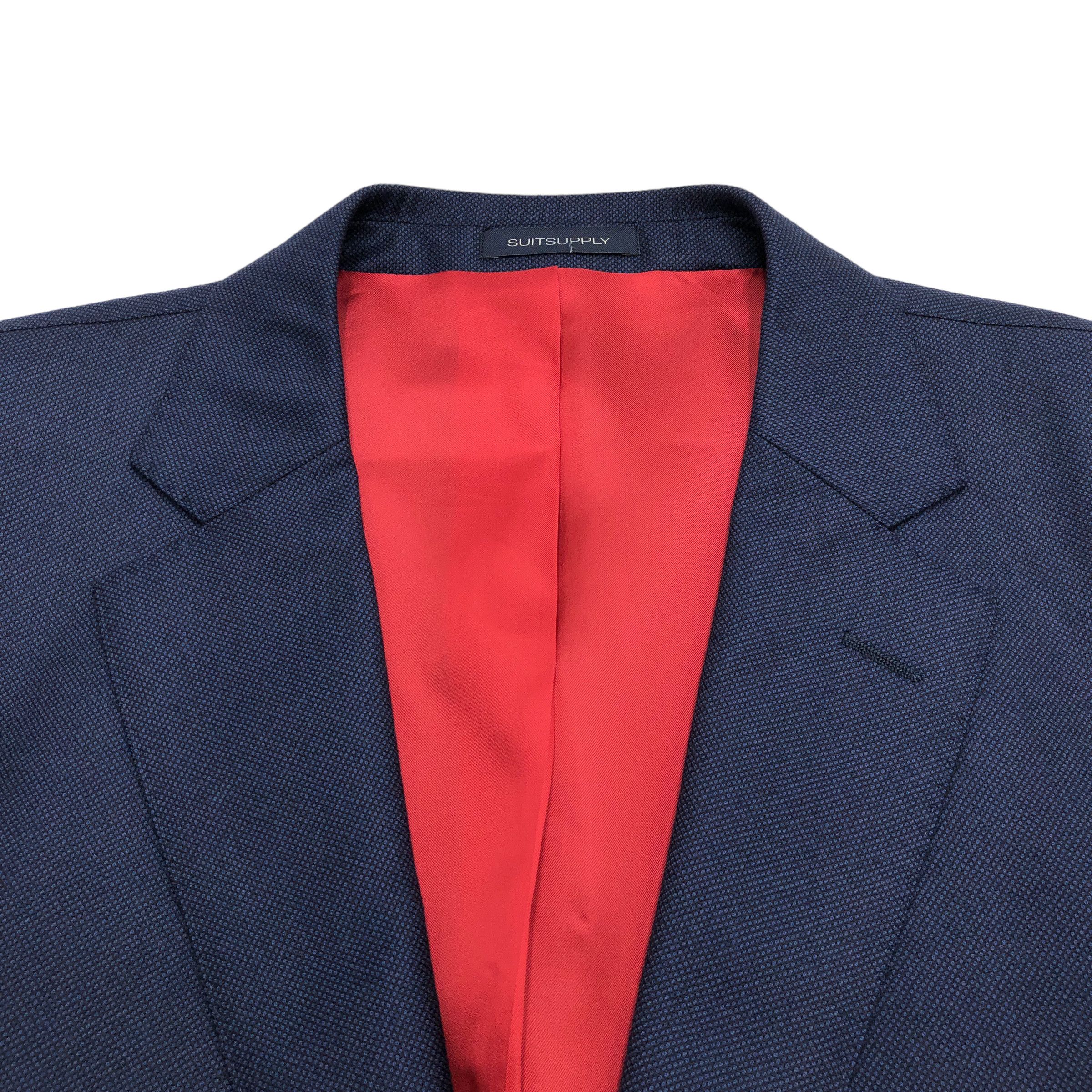 Suitsupply Sienna Single Breasted Wool Blazer Size EU:29; UK:48; US:48R Size 48R - 4 Thumbnail