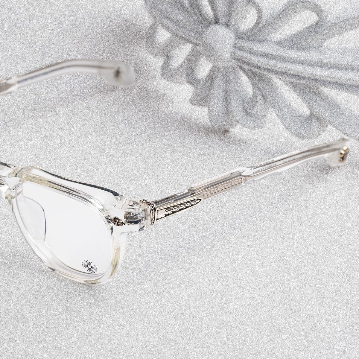 Chrome Hearts CHROME HEARTS CHIRP CHIRP-A CRYSTAL GLASSES Size ONE SIZE - 3 Thumbnail