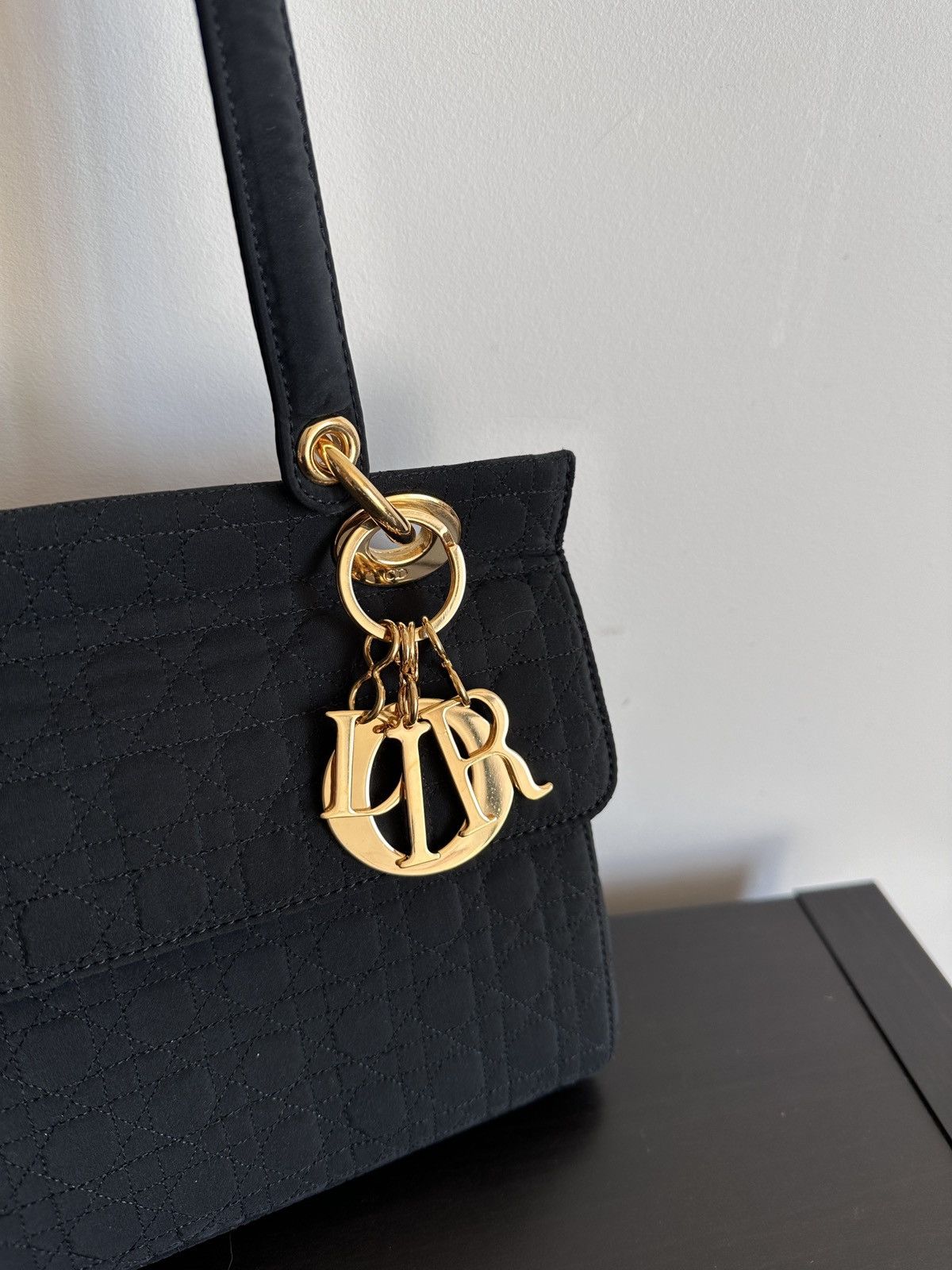 Dior Christian Dior Vintage Lady Dior Cannage Gold hardware Size ONE SIZE - 3 Thumbnail