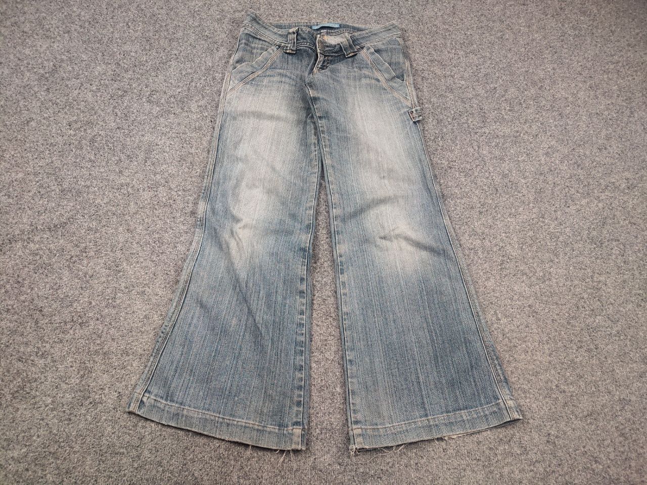Levi's Rare Vintage levis lady Low Rise Bootcut buckle Jeans Japan Size 29" - 3 Thumbnail