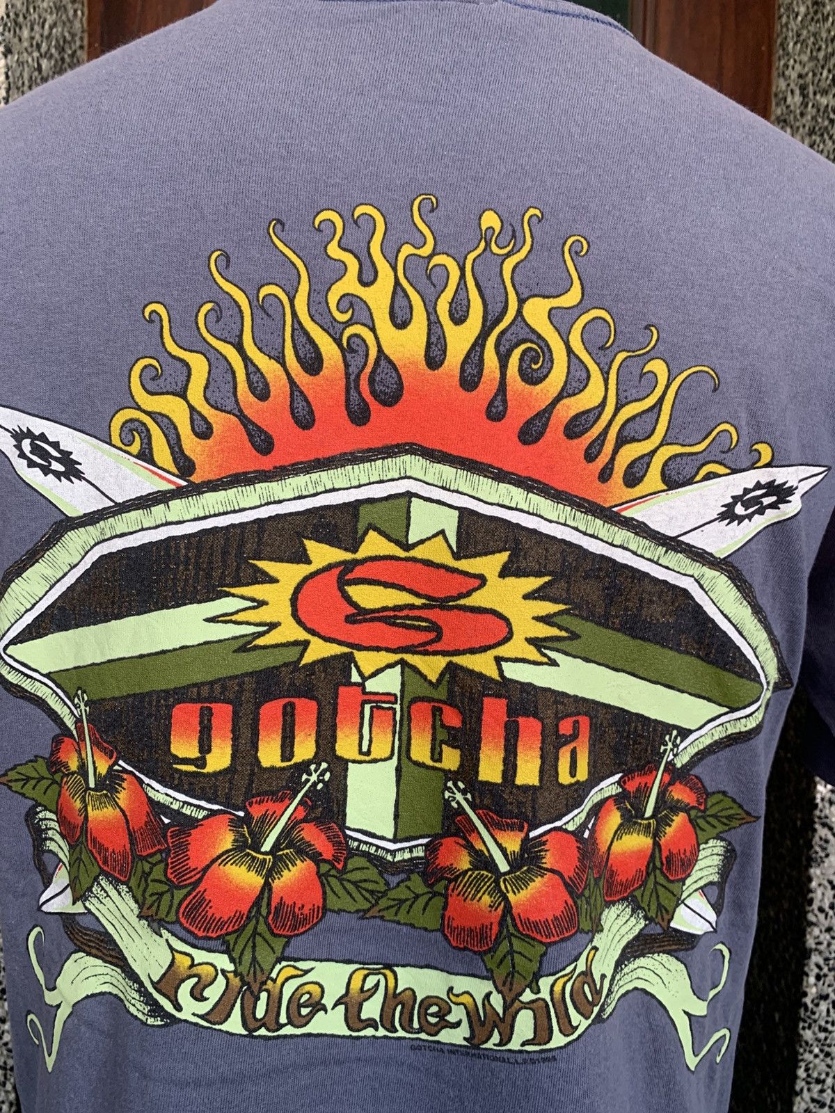Gotcha Vintage 90s Gotcha Surf / Surfing / Surfboards T shirt Size US M / EU 48-50 / 2 - 4 Thumbnail