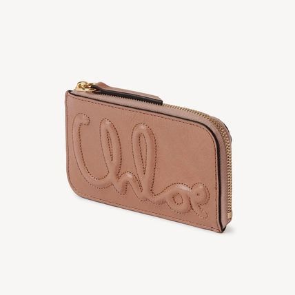 Chloe o1loc1c10226 Size: OS / C Card Holder in Wood Rose Size ONE SIZE - 2 Thumbnail