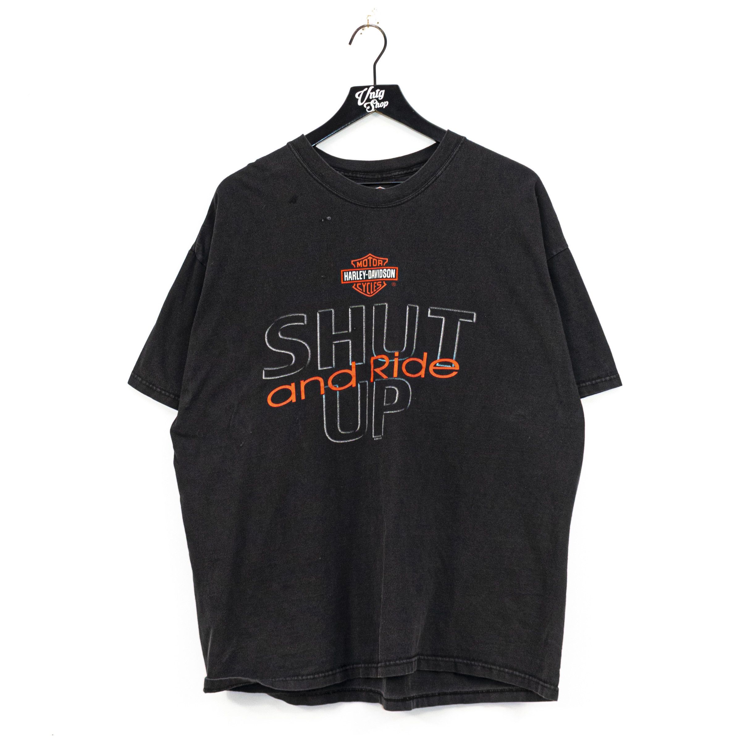 Harley Davidson × Racing × Vintage 2001 Harley Davidson Shut Up And ...