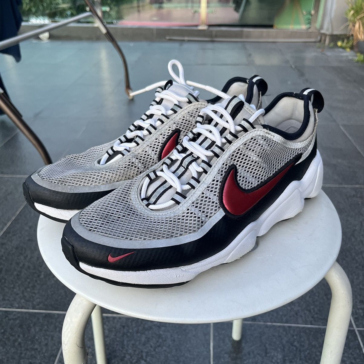Nike Nike Zoom Spiridon Ultra Metallic Silver Shoes Size US 8 / EU 41 - 3 Thumbnail