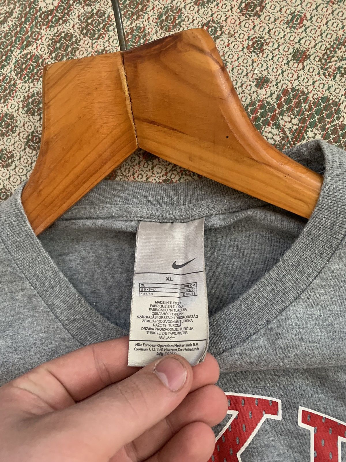 Nike × Vintage Nike USA vintage t-shirt Size US XL / EU 56 / 4 - 4 Thumbnail
