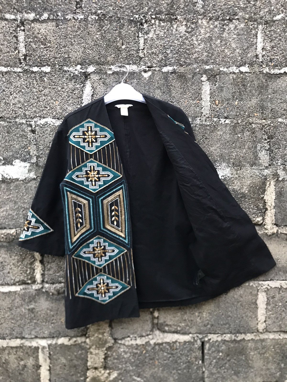 H&M × Native 🔥H&M Embroidered Print Navajo Cardigan/Jacket Size XS / US 0-2 / IT 36-38 - 10 Thumbnail