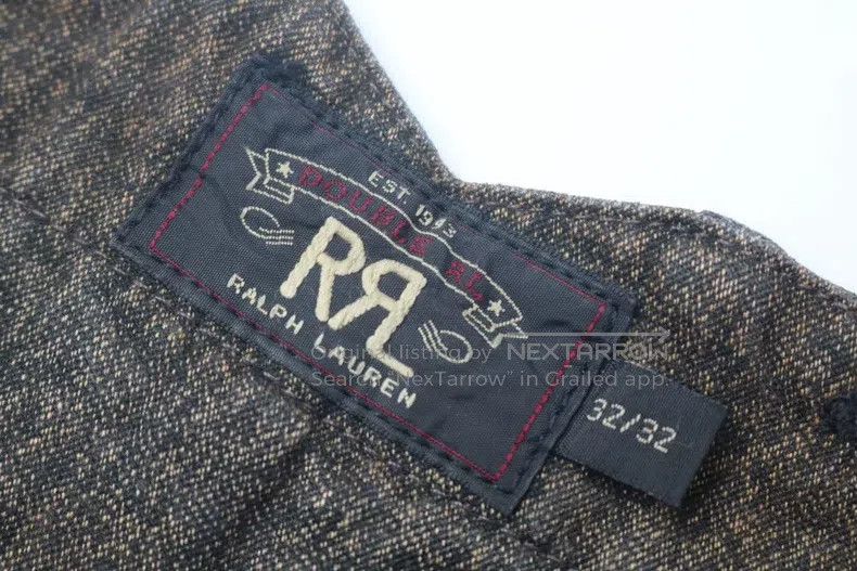 RRL Ralph Lauren RRL Ralph Lauren Striped belt Paris button straight-leg wo Size US 32 / EU 48 - 7 Thumbnail