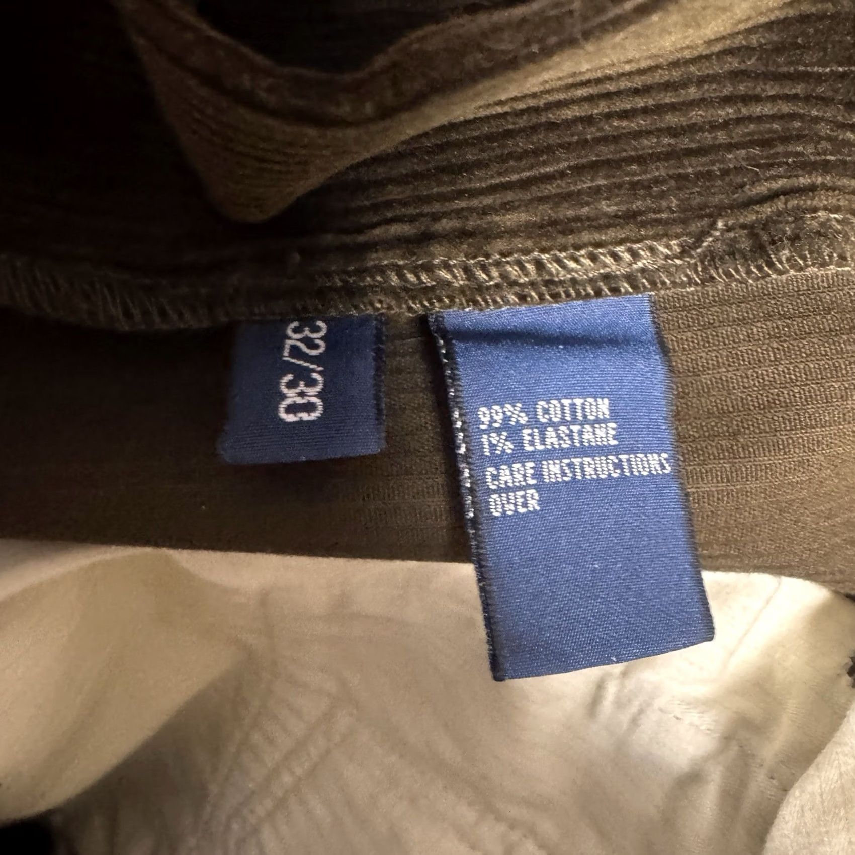Polo Ralph Lauren Polo Ralph Lauren Pants Mens 32x30 Corduroy Chino Vintage 90s Y2K Baggy? Size US XS / EU 42 / 0 - 6 Thumbnail