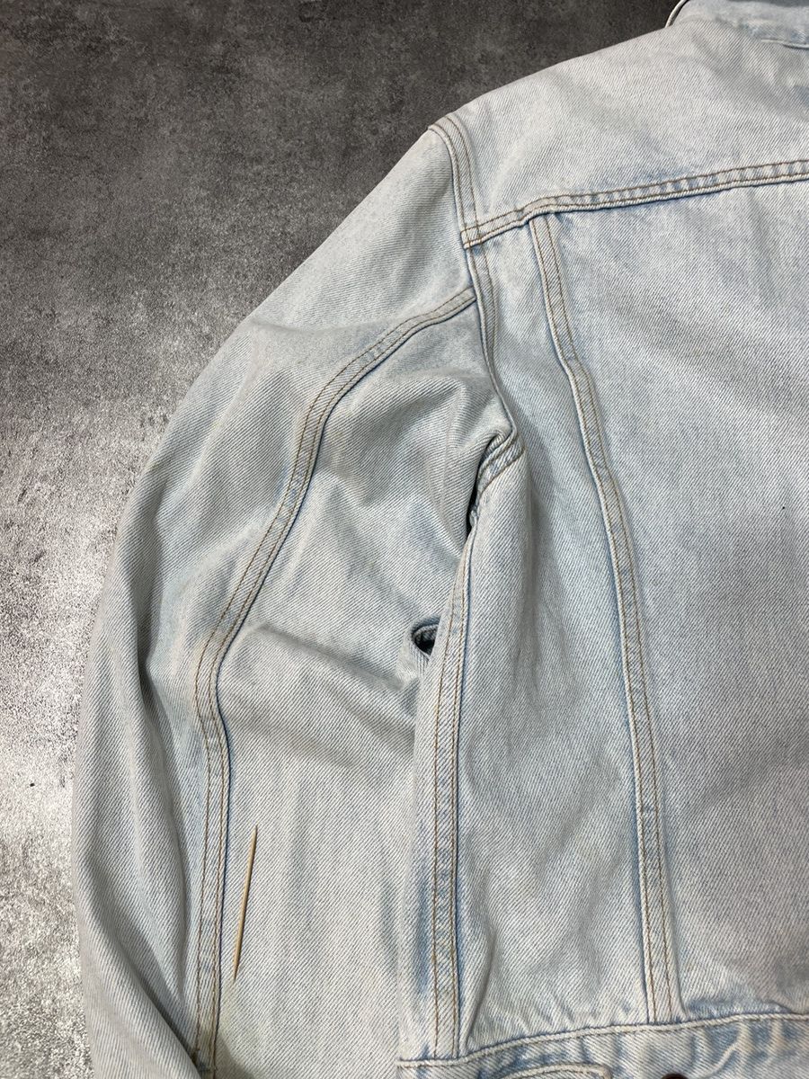 Levi's 🔥Offers🔥Levis Vintage Y2K Denim Jacket Rare Baby Blue Size XS / US 0-2 / IT 36-38 - 12 Thumbnail