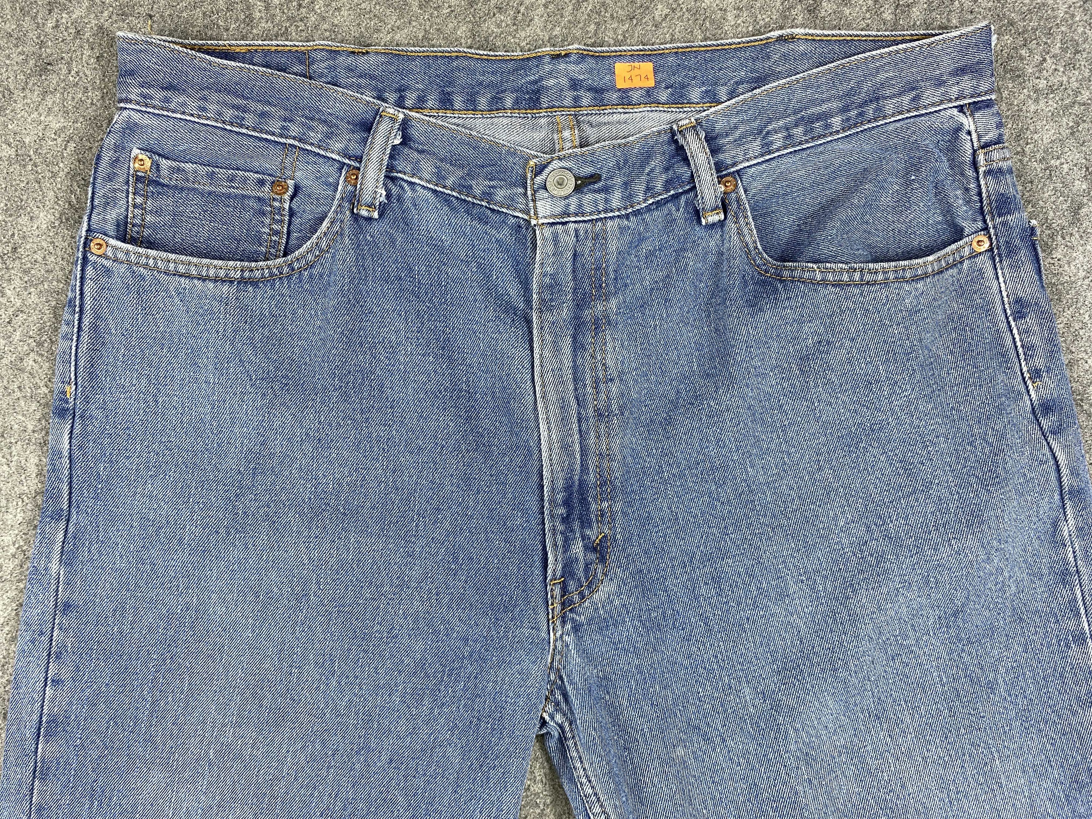 Levi's Blue Vintage Levi's 550 Jeans 40x29 Denim -JN1474 Size US 40 / EU 56 - 3 Thumbnail