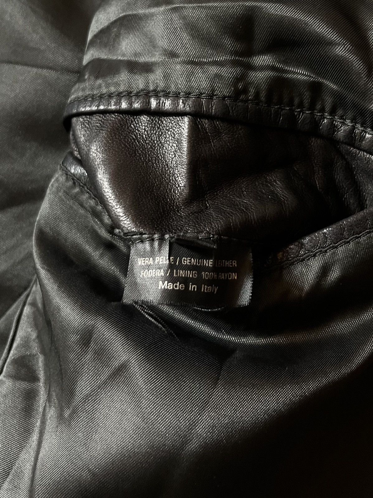 Gucci × Tom Ford Gucci - Tom Ford - 1997 - Leather Tailored Jacket Size US M / EU 48-50 / 2 - 16 Thumbnail