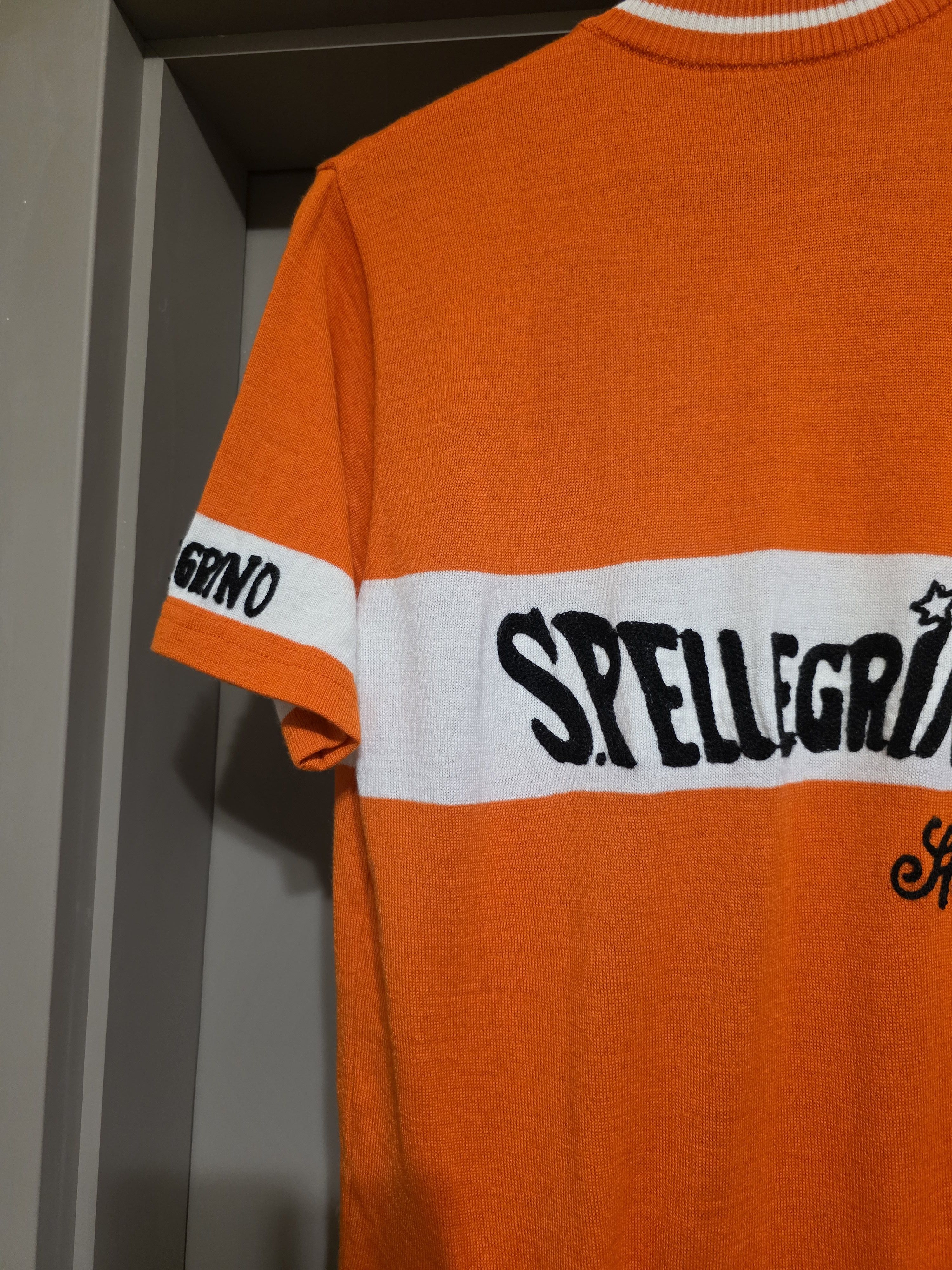 Vintage SAN PELLEGRINO 1960 MAILLOT RÉTRO wool cycle perfect ccondit Size US L / EU 52-54 / 3 - 8 Thumbnail