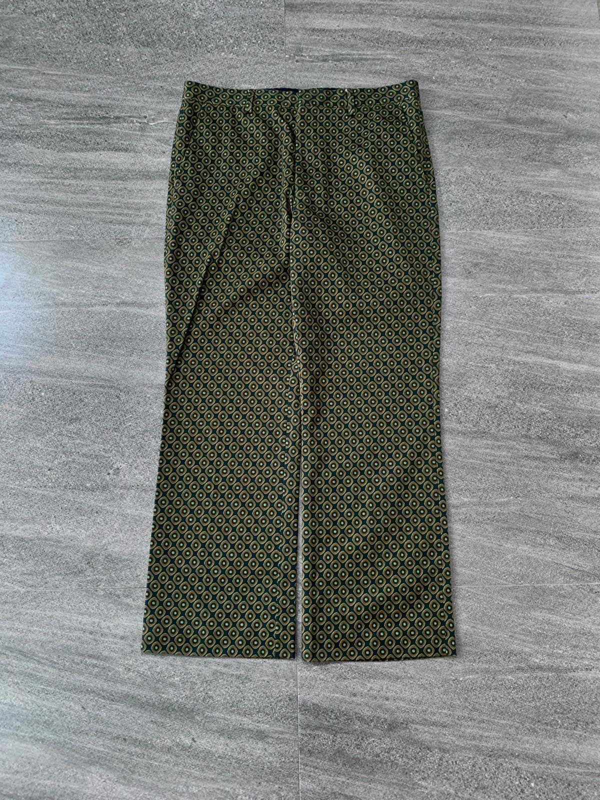 Dries Van Noten Patterned Print Trousers Size US 33 - 2 Thumbnail