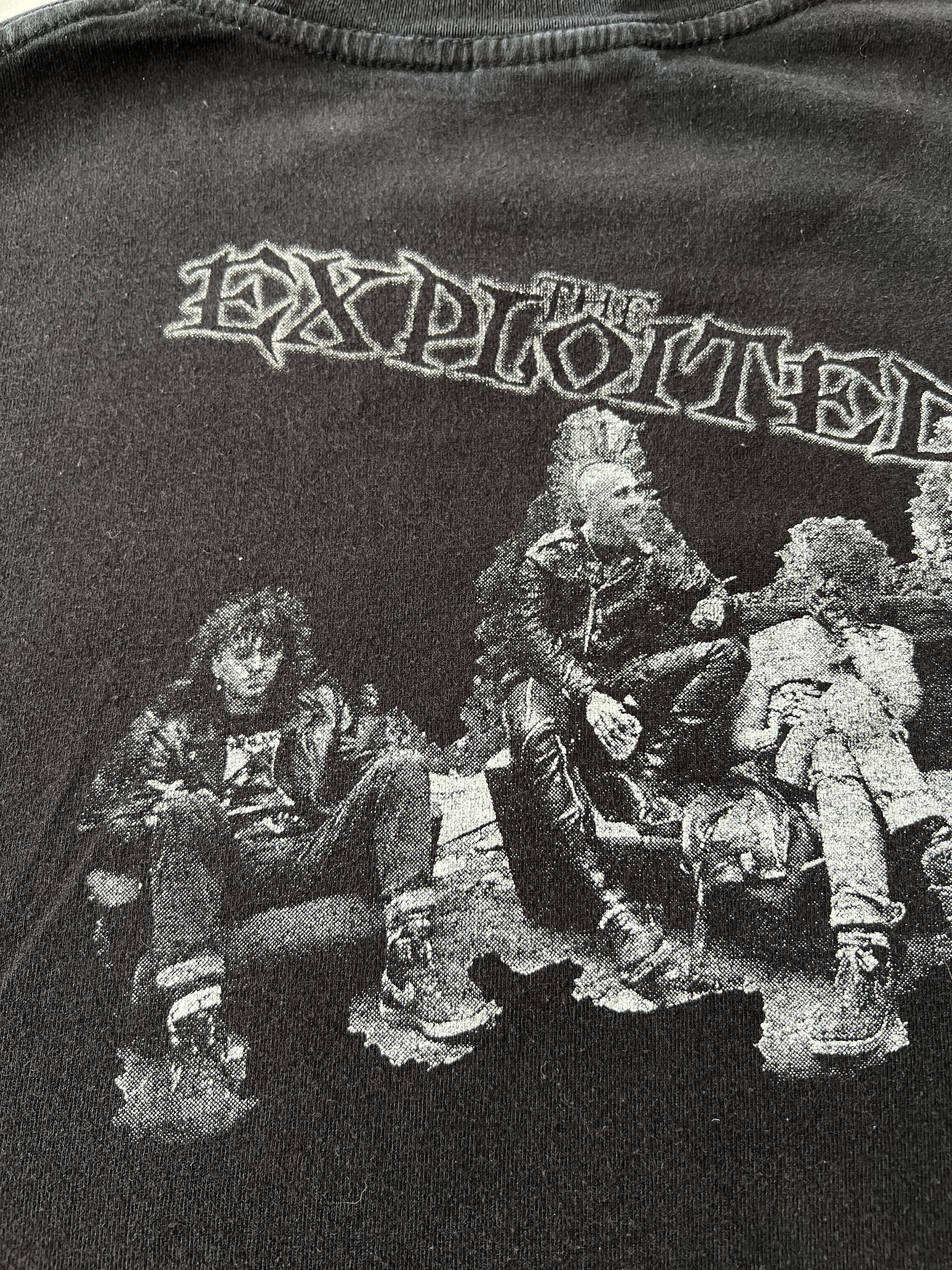 Band Tees Vintage 90s The Exploited Beat The Bastards Punk Rock Tee Size US XL / EU 56 / 4 - 13 Thumbnail