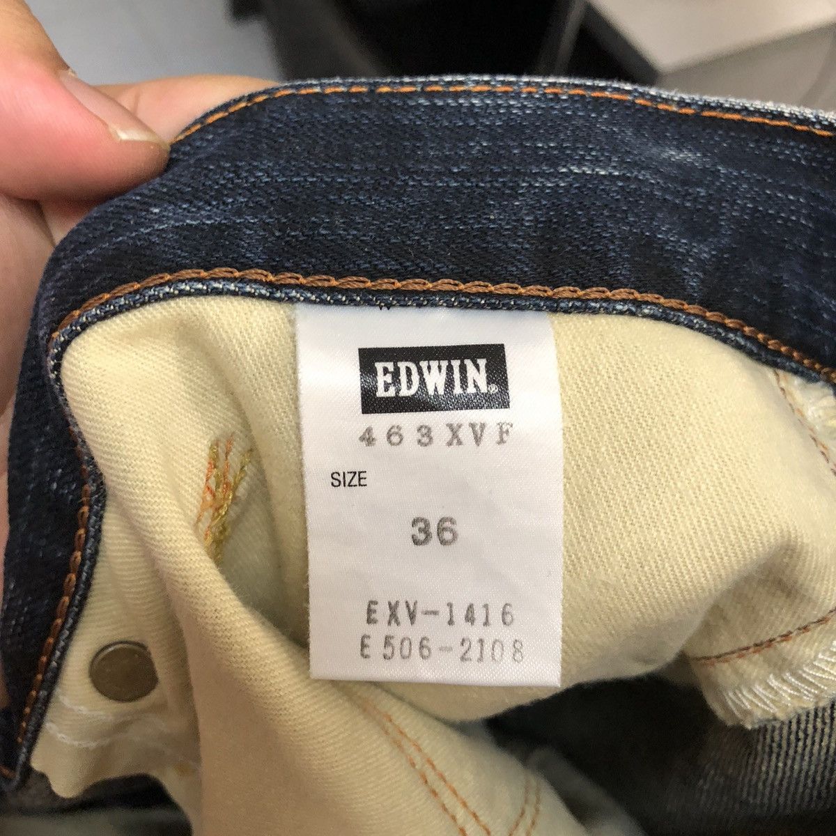 Edwin Edwin X Fuction Blue Denim Pants #A1390 Size US 36 / EU 52 - 19 Thumbnail