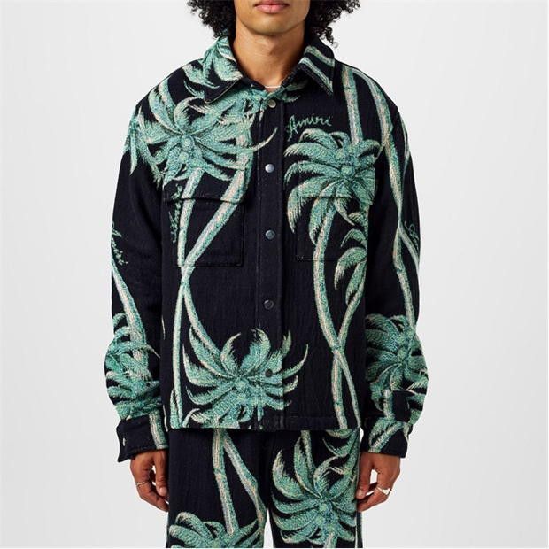 Amiri AMIRI Tapestry Overshirt Size US M / EU 48-50 / 2 - 2 Thumbnail